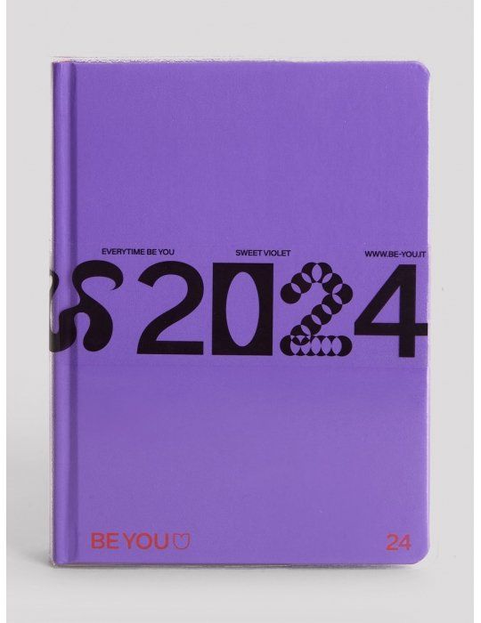 Diario Scuola Be You Sweet Violet 12 Mesi 2023 2024