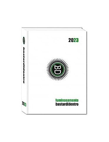 Diario Scuola Bastardidentro 2023-2024 16 Mesi - Bianco