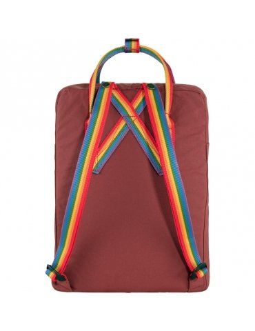 Zaino Fjallraven Kanken Rainbow Ox Red