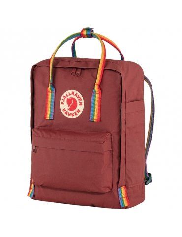 Zaino Fjallraven Kanken Rainbow Ox Red