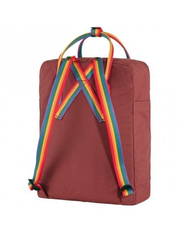 Zaino Fjallraven Kanken Rainbow Ox Red