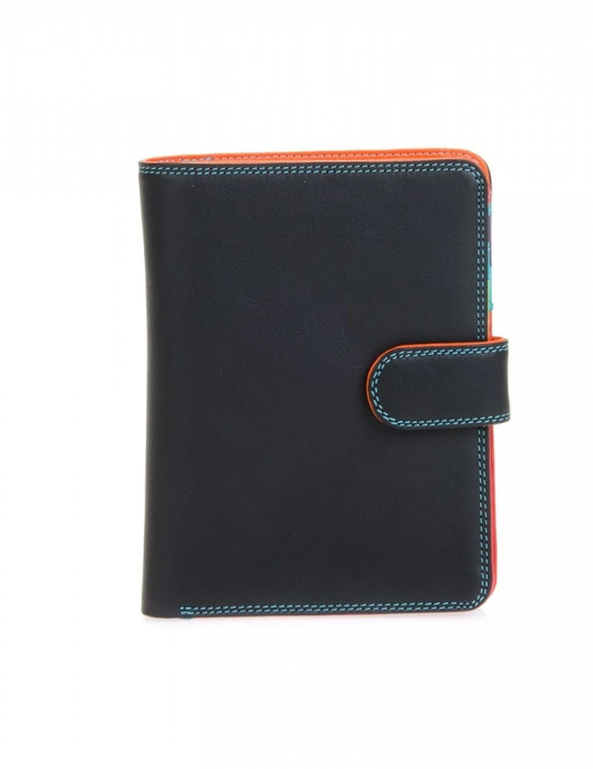 Portafoglio MyWalit con bottone a pressione Nero