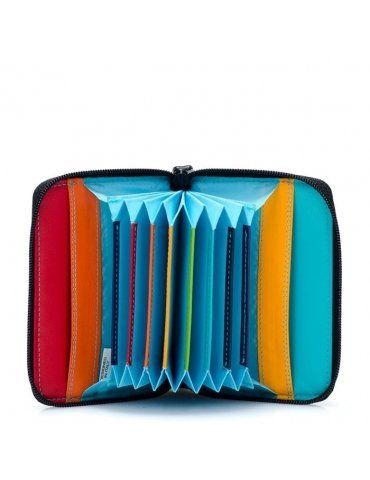 Porta carte di credito Mywalit con zip Nero