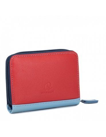 Porta carte di credito Mywalit con zip Royal