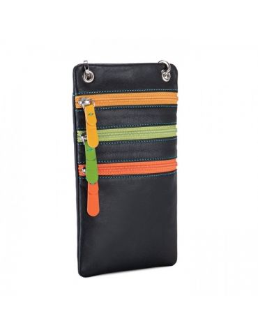 Organiser con tripla zip da collo MyWalit Black Pace
