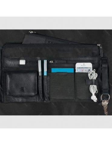 Borsa Piquadro Sottile Porta Computer E Porta iPad®air/air2 Nera