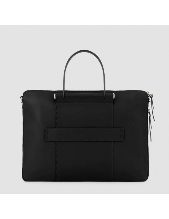 Cartellina Piquadro Espandibile Porta Computer Nera