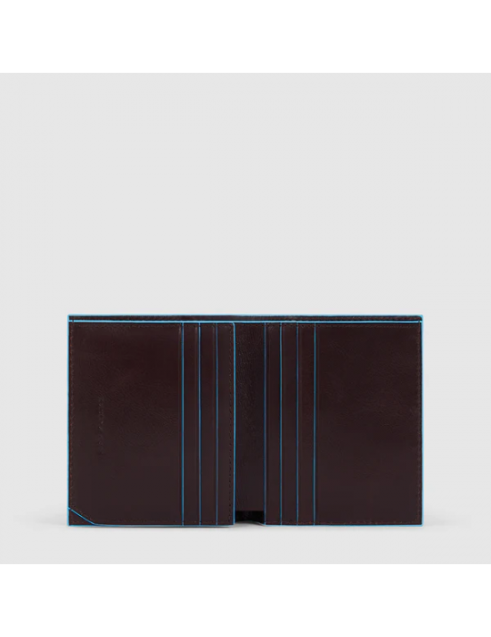 Portafoglio Uomo Piquadro Tascabile Verticale Mogano