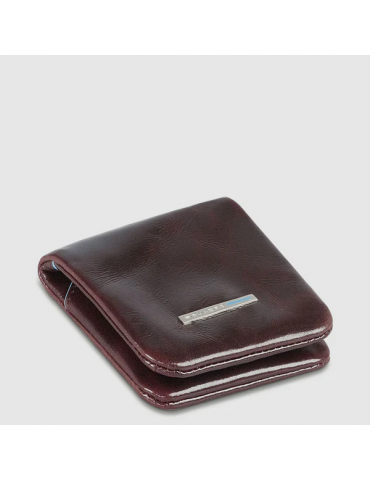 Portamonete Piquadro Blue Square Mogano