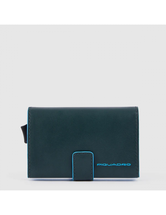 Carte Di Credito Piquadro In Metallo Verde