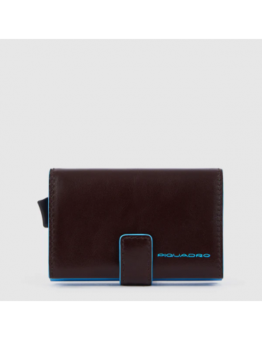 Carte Di Credito Piquadro In Metallo Mogano