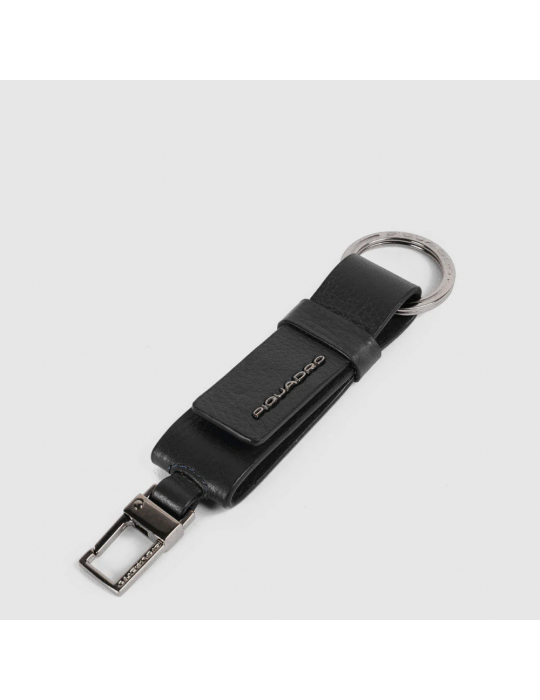 Portachiavi Piquadro Blue Square Nero