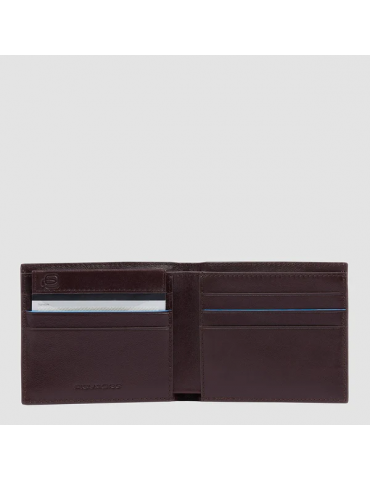 Portafoglio Piquadro In Pelle Mogano