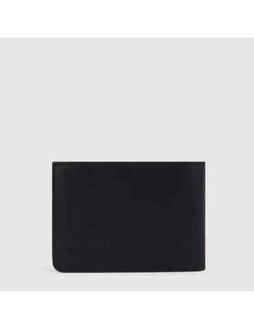 Portafoglio Piquadro Con Porta Documenti Nero