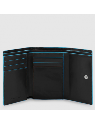 Portafoglio Donna Piccolo Piquadro Con Porta Monete Nero Portafoglio Donna Piccolo Piquadro Con Porta Monete Nero