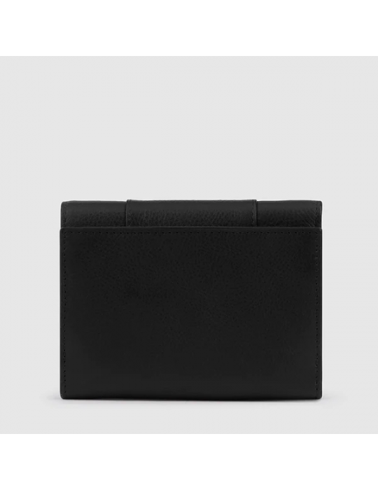 Portafoglio Donna Piquadro Grande Nero