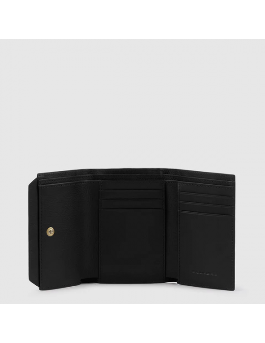 Portafoglio Donna Piquadro Grande Nero