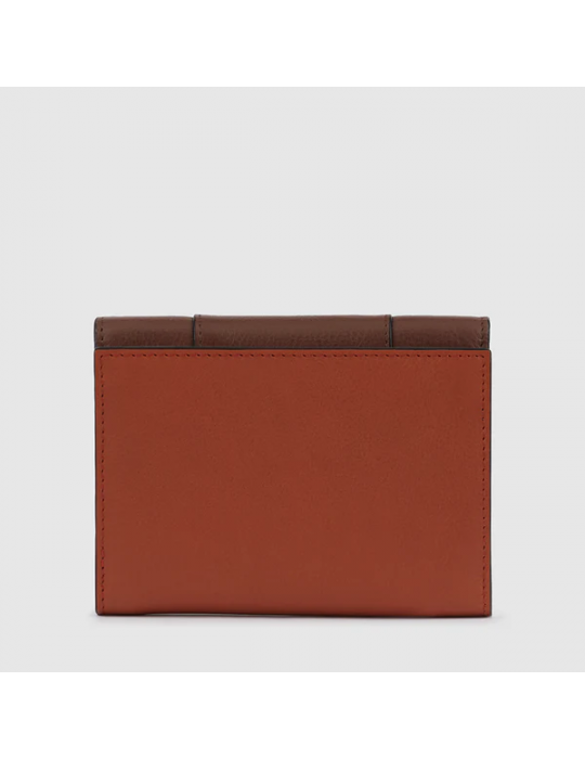 Portafoglio Donna Piquadro Grande Marrone