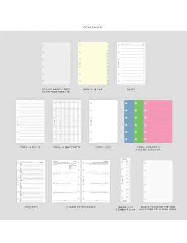 Saffiano Organiser Pocket Filofax 2024