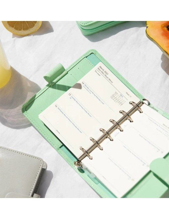 Saffiano Organiser Pocket Filofax 2024