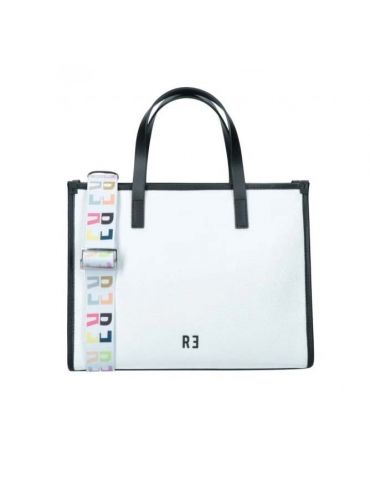 Borsa a Mano Bianca Rebelle