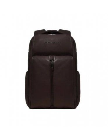 Zaino Piquadro porta pc 14" personalizzabile - Testa di moro