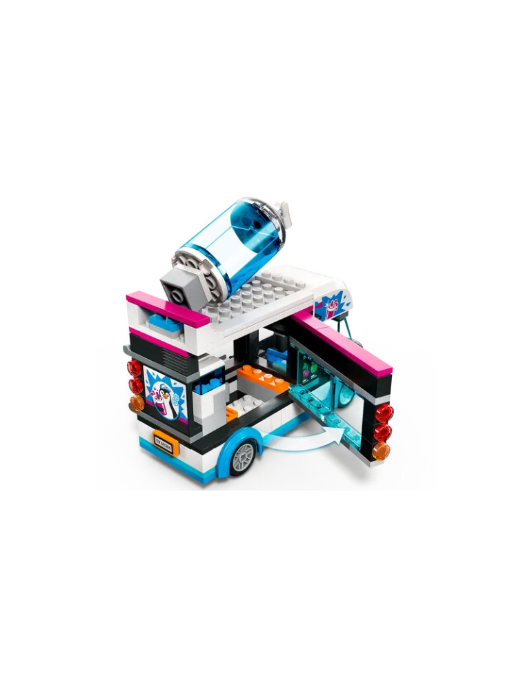 LEGO 60384 City Il Furgoncino Delle Granite Del Pinguino, Camion