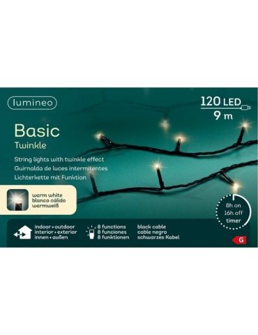Luci di Natale 120 Led - 9...