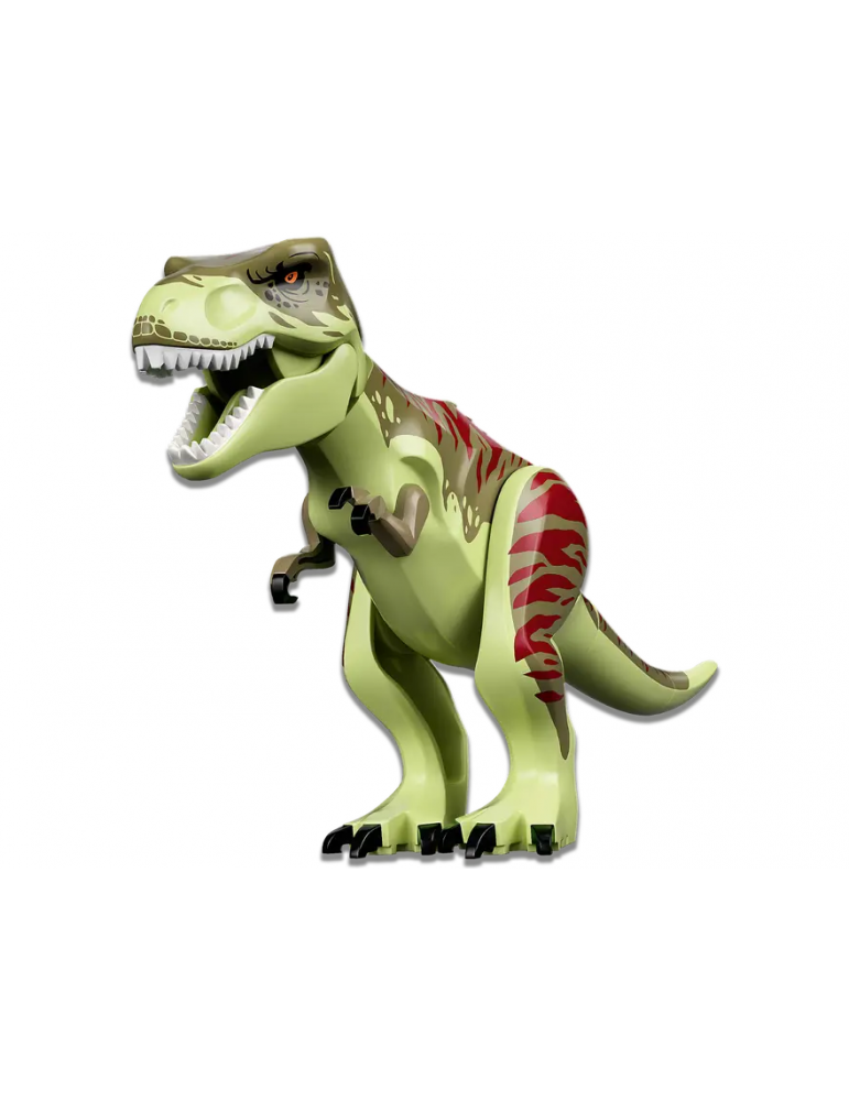 La fuga del rex Jurassic Park Lego Mega1941
