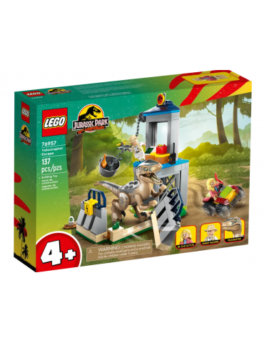 La fuga del Velociraptor...