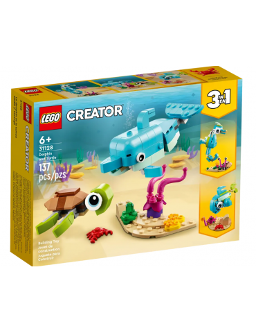 Delfino e tartaruga 3-in-1