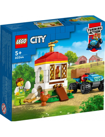 Trattore con pollaio Lego City