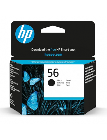 Cartuccia Stampante HP 56 Nero