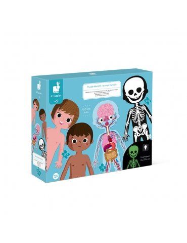 Puzzle Educativo Corpo...