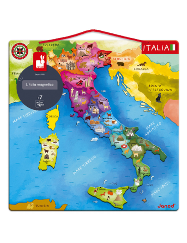 Mappa d'Italia Magnetica 20...