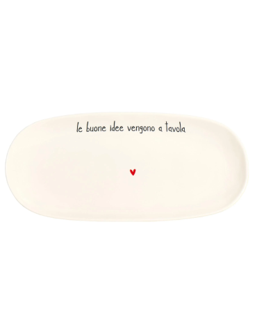 Piatto ovale fondo Simple...