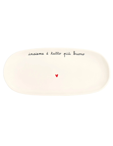 Piatto ovale fondo Simple...