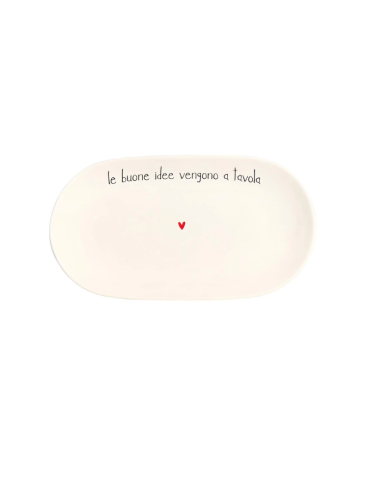 Piatto ovale fondo Simple...