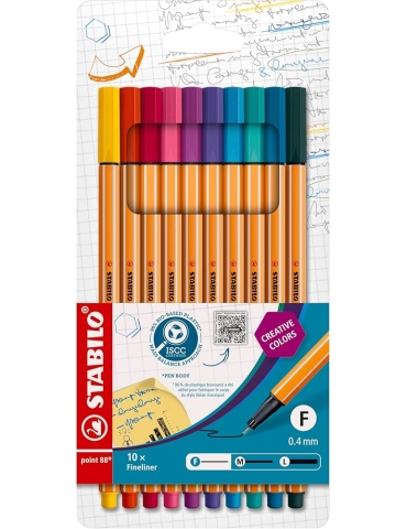 Fineliner Stabilo Point 88...