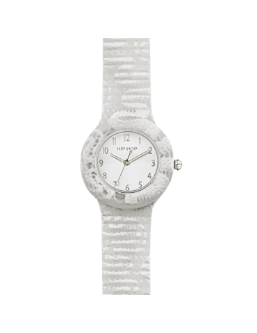 Orologio Hip Hop Lace Bianco