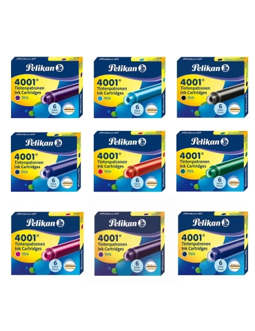Cartucce Stilografica Pelikan TP/6 - 2 Confezioni da 6 Pezzi